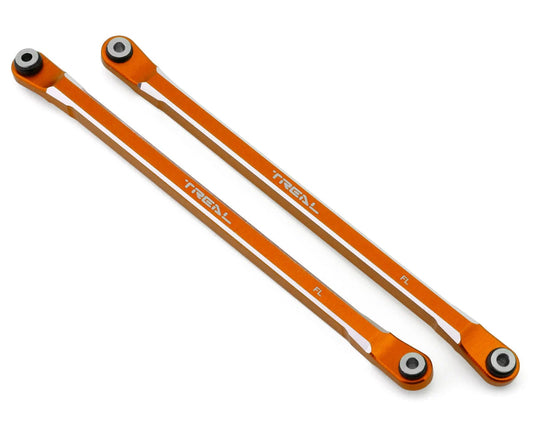 Axial RBX10 Ryft Aluminum Front Lower Links (Orange) (x2)
