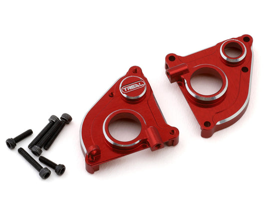 Treal SCX24 Aluminum Transmission Case (Red)