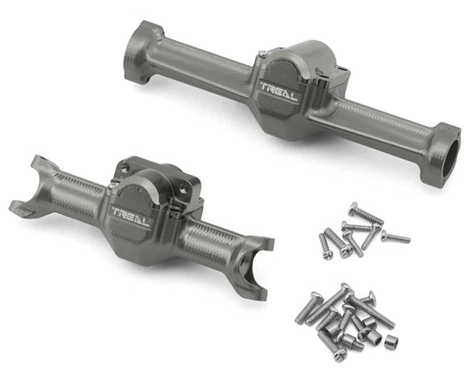 Axial SCX30 7075 Aluminum Front & Rear Axle Housings Set (Gun Metal)