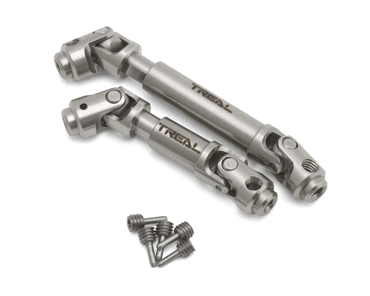 Axial Axial SCX30 Stainless Steel Drive Shafts Set