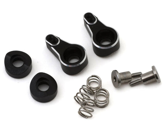 Axial SCX30 7075 Aluminum Servo Savers (Black) (28T) (2)