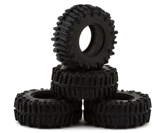 0.7" Trailburner MudVortex Micro Rock Crawler Tires (4) (SCX30/Ascent-32)