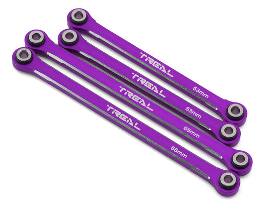 Aluminum Lower Suspension Links for Traxxas TRX-4M (Purple) (4)