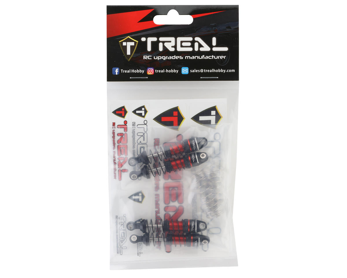 TRX-4M 53mm Aluminum Oil Filled Threaded Damper Shocks (x4)