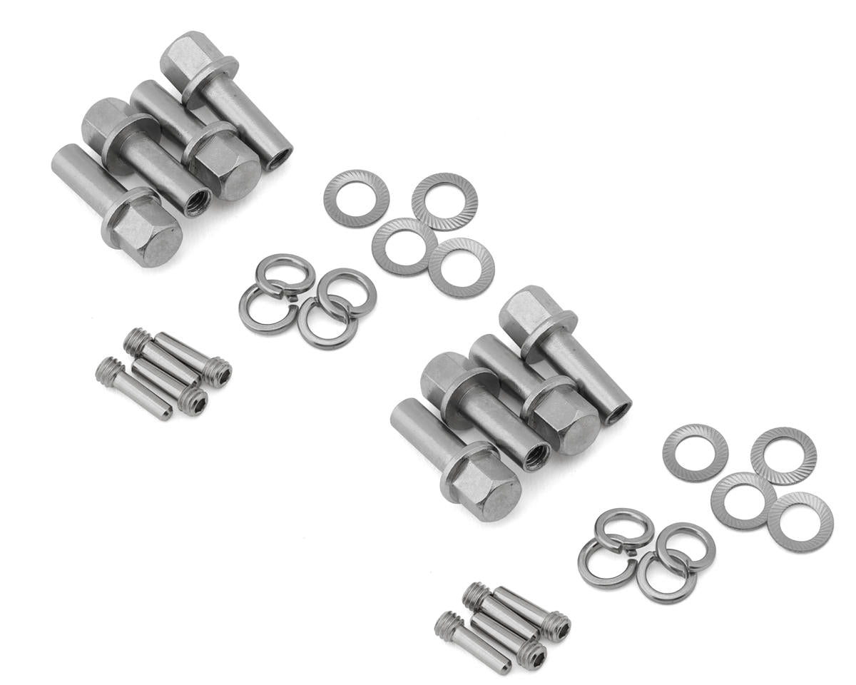 TRX-4 Brass Extended Wheel Hub Hardware (+15mm)