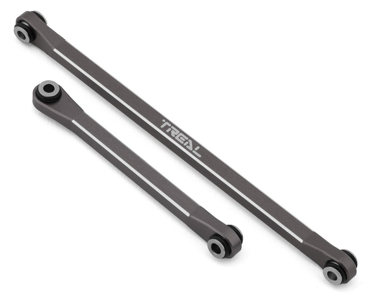 Axial UTB18 Aluminum Front Steering Linkage Set (Grey)