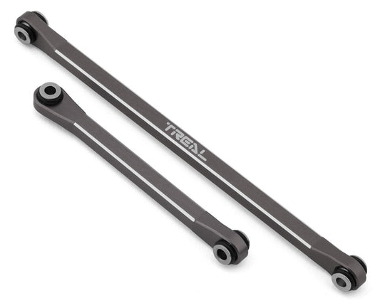 Axial UTB18 Aluminum Front Steering Linkage Set (Grey)