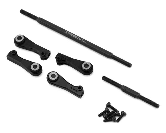 Axial UTB18 Adjustable Steering Links Tie Rod Set (Black)