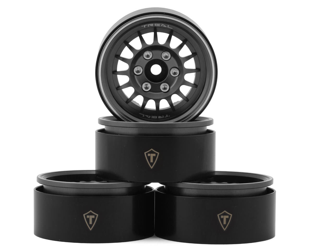 Type N 1.9" Multi-Spoke Beadlock Wheels (Grey) (4)