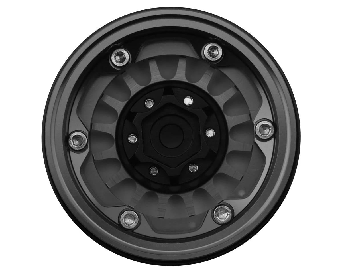 Type N 1.9" Multi-Spoke Beadlock Wheels (Grey) (4)