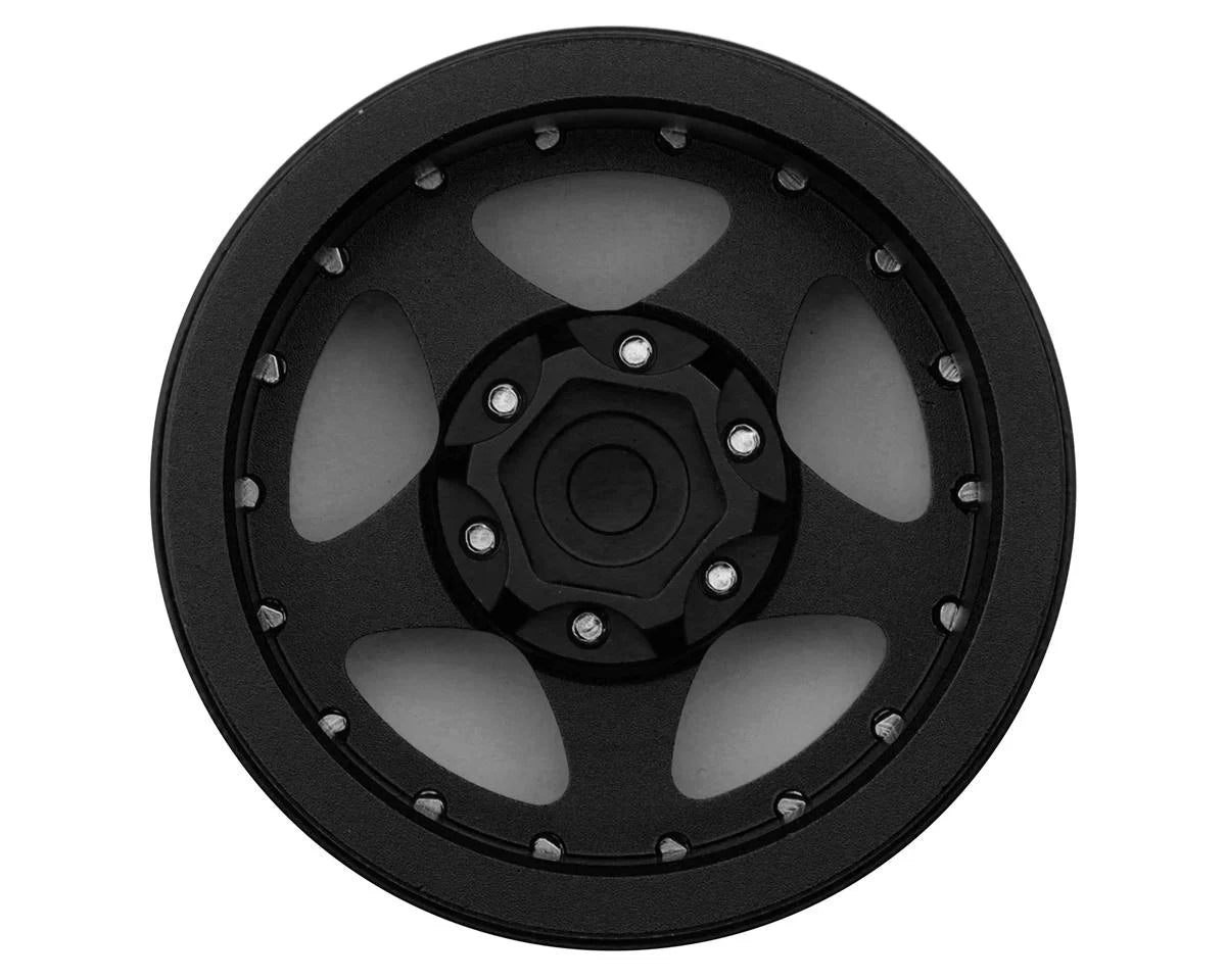 Type E 1.9" Classic 5-Spoke Beadlock Wheels (Black/Black) (4)
