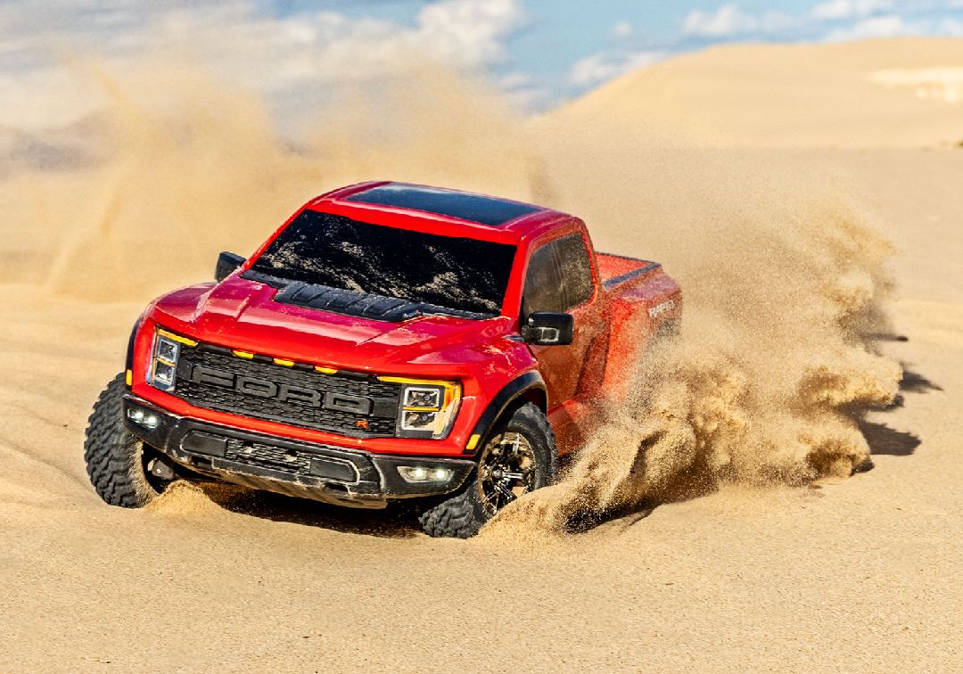 Traxxas 1/10 Ford Raptor R VXL 4x4 RTR - Red