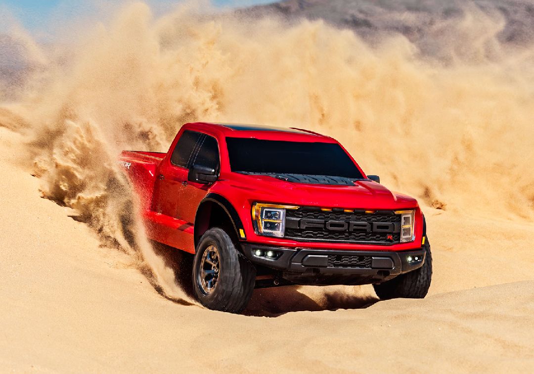 Traxxas 1/10 Ford Raptor R VXL 4x4 RTR - Red