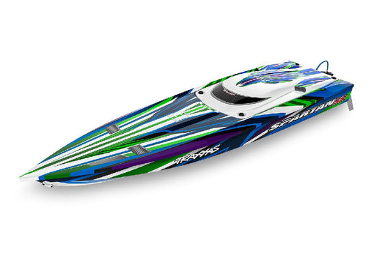 Spartan SR 36" Race Boat with Self-Righting - Green
