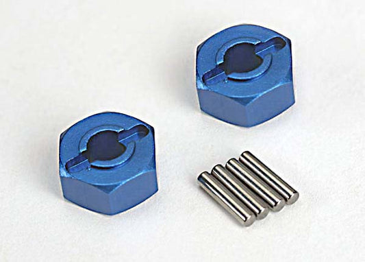 12mm Hex Aluminum Wheel Hub (Blue)