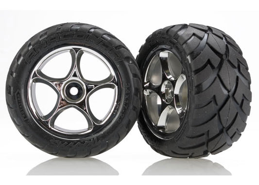 Anaconda Rear Tires w/Tracer Wheels (x2) - Chrome