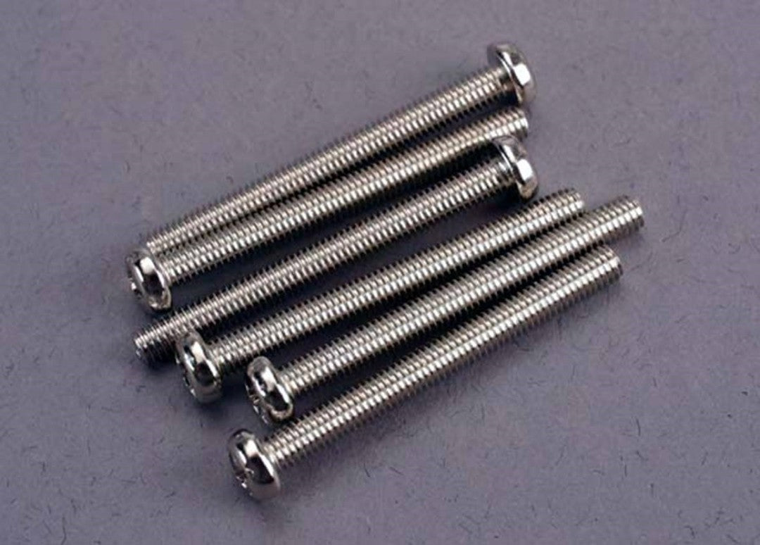 3x30 mm Roundhead Machine Screws (x6)