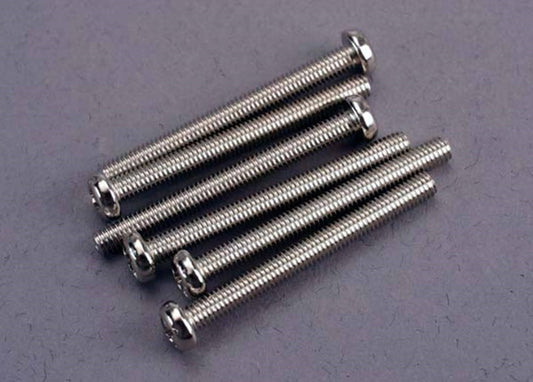 3x30 mm Roundhead Machine Screws (x6)