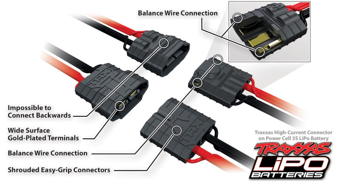 1400mAh 3S 11.1V 25C LiPo iD Connector Soft Case