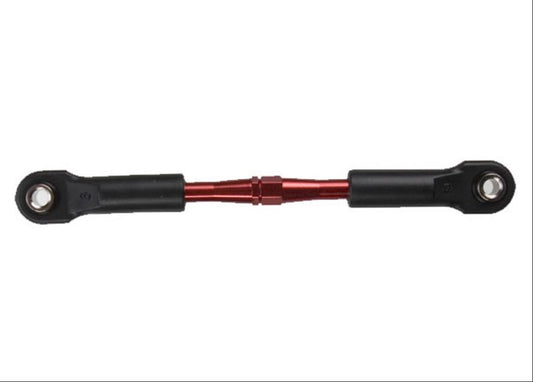 Anodized Aluminum Turnbuckle, 49mm with Rod Ends - RED