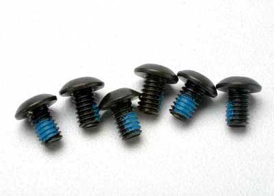 4x6mm Button Head Machine Screws (6)