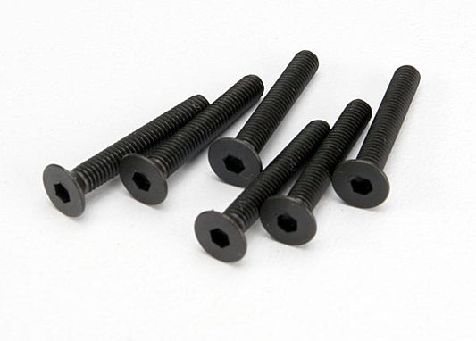 3x20mm countersunk machine (hex drive) (x6)