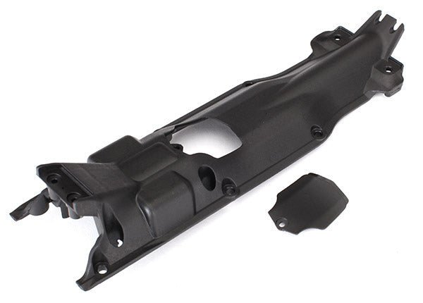 Skidplate, transmission, nylon (black)