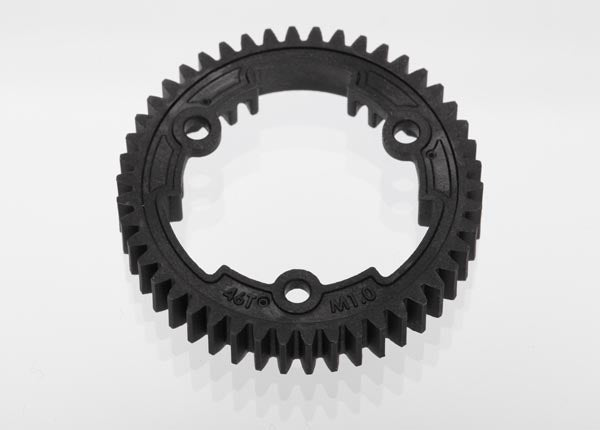 Spur gear, 46-tooth (1.0 metric pitch)