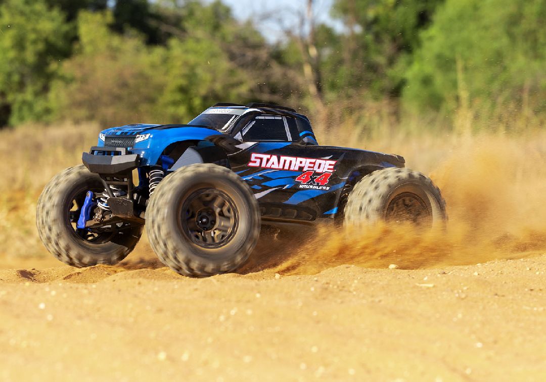 Traxxas Stampede 1/10 4WD BL-2s Brushless Monster Truck RTR BLUE