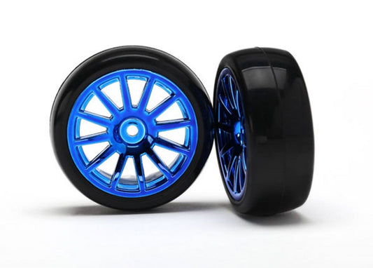 Tires & wheels - assembled - glued - LaTrax