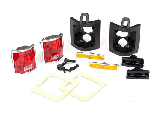 Tail lights, left & right (assembled)/ tail light retainers