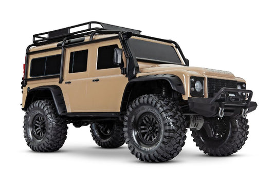 1/10 TRX-4 Defender 4WD RTR - Clipless - Sand