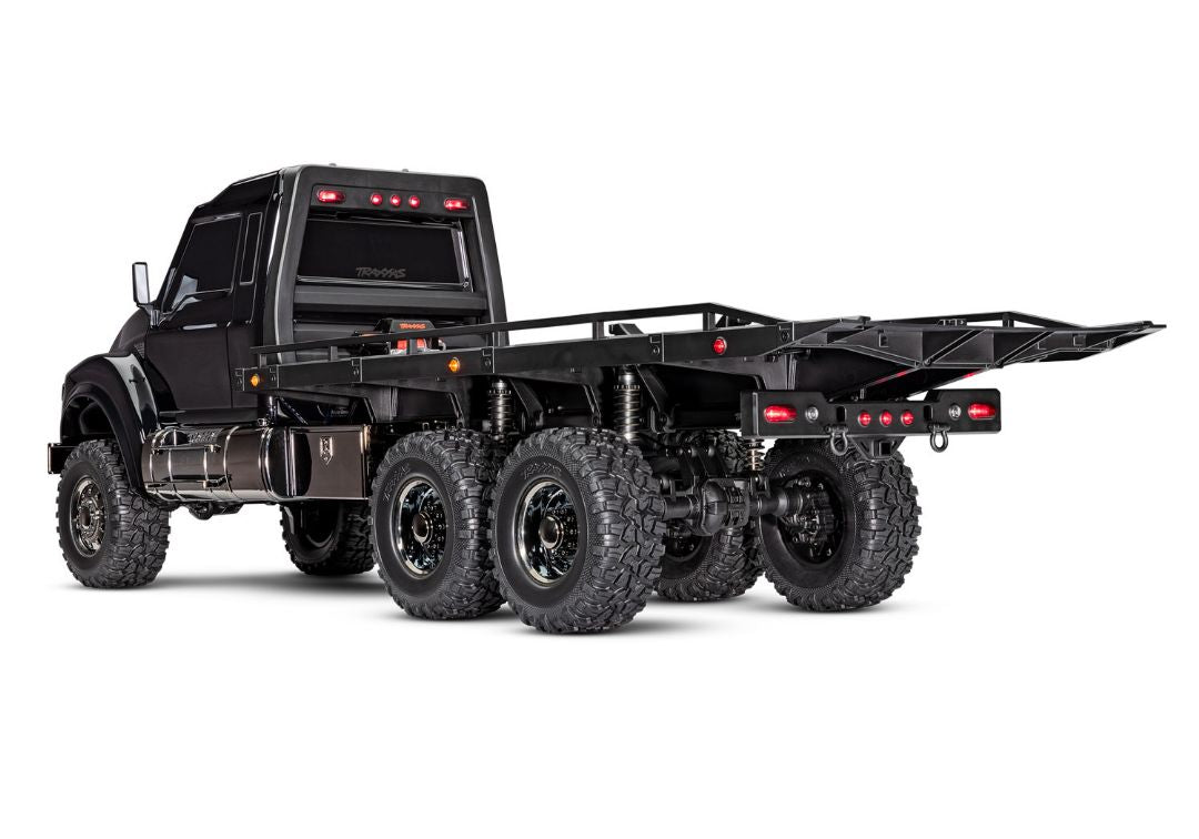 TRX-6 Ultimate RC Hauler: 1/10 Scale 6X6 w/ LEDs - Black
