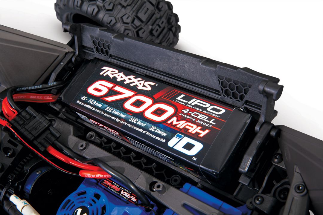Maxx 4S V2 Brushless Monster Truck w/ WideMaxx - Red
