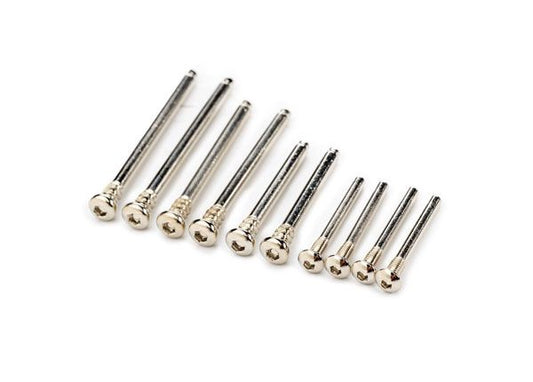 Suspension pin set, extreme heavy duty, complete (front and rear)
