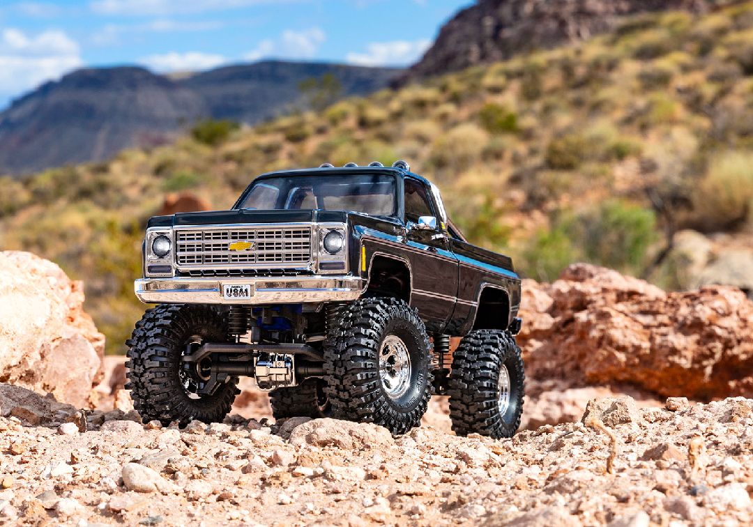 Traxxas 1/18 TRX-4M Chevrolet K10 High Trail Truck - BLACK