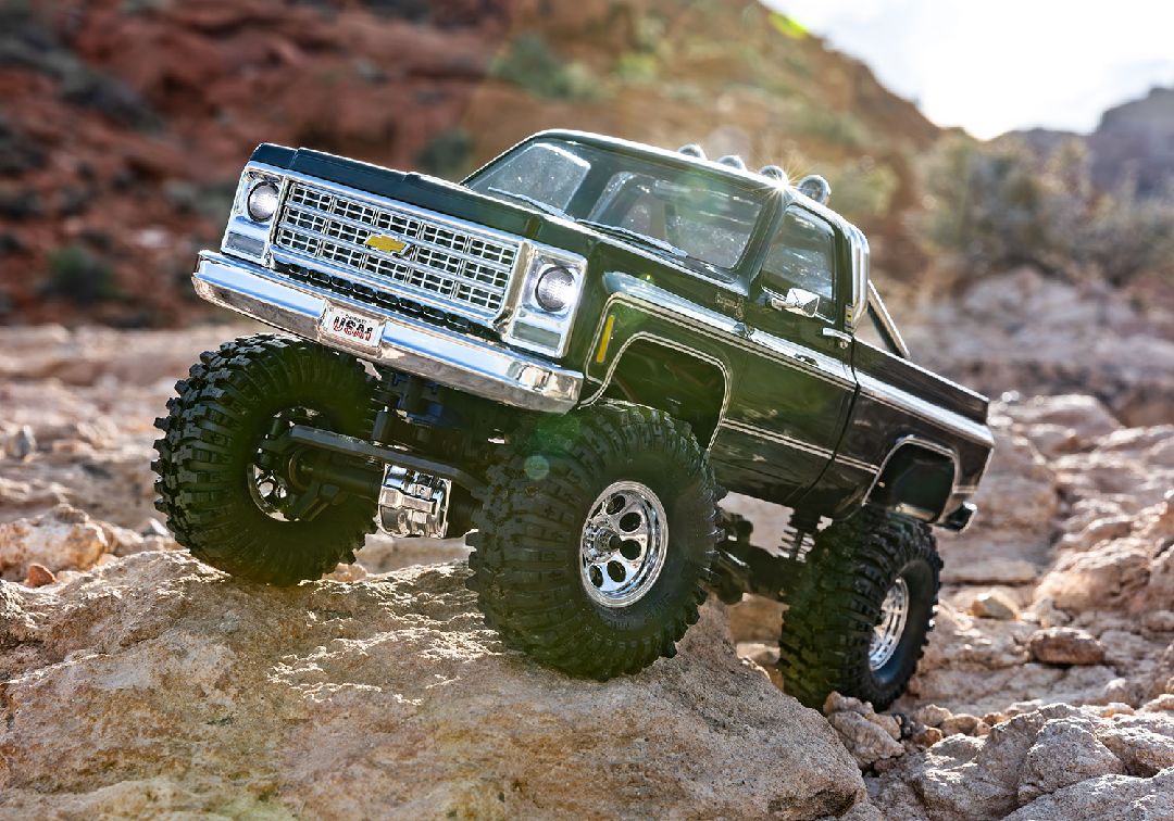 Traxxas 1/18 TRX-4M Chevrolet K10 High Trail Truck - BLACK