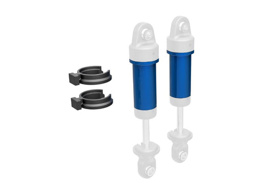 Traxxas Body, GTM Shock, Aluminum (Blue-Anodized)