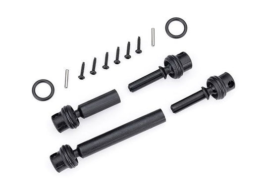 TRX4-M Driveshafts, Center, Assembled (Front & Rear)