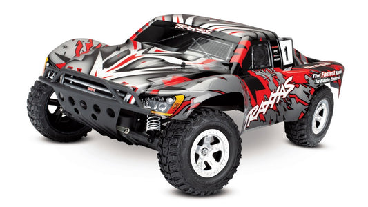 Slash 2wd Red/Grey/White BODY ONLY
