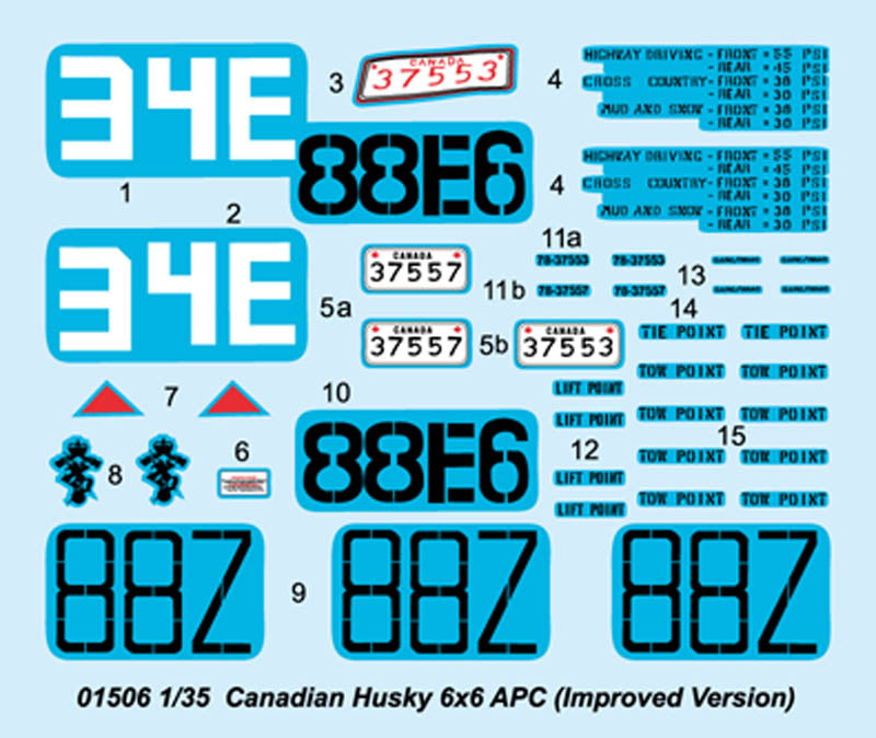 1/35 Canadian Husky 6x6 AVGP (Improved Version)