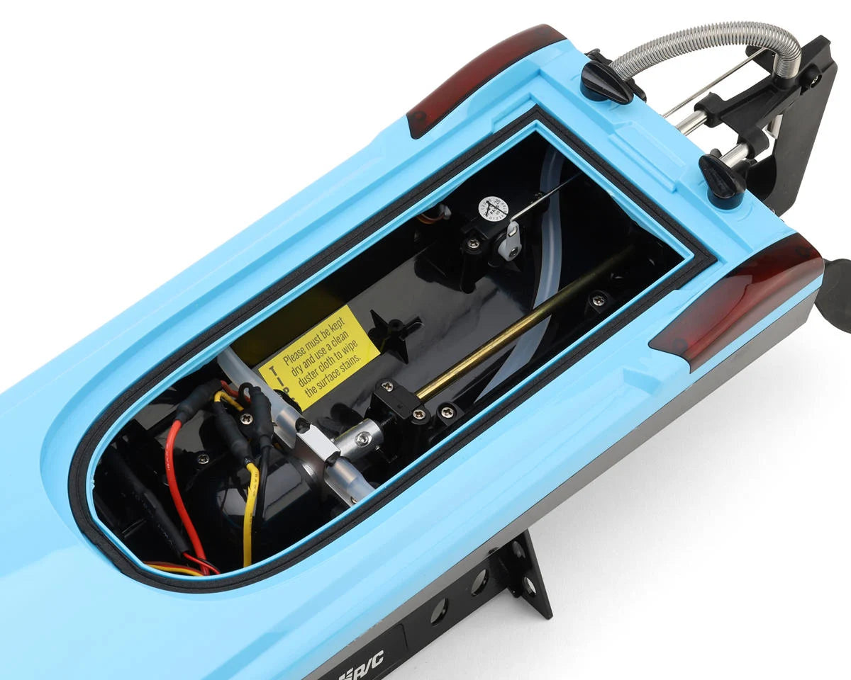 Mosasaurus 22" High Speed Brushless Self-Righting RTR Electric Boat (Blue) w/2.4GHz Radio, Battery & Charger