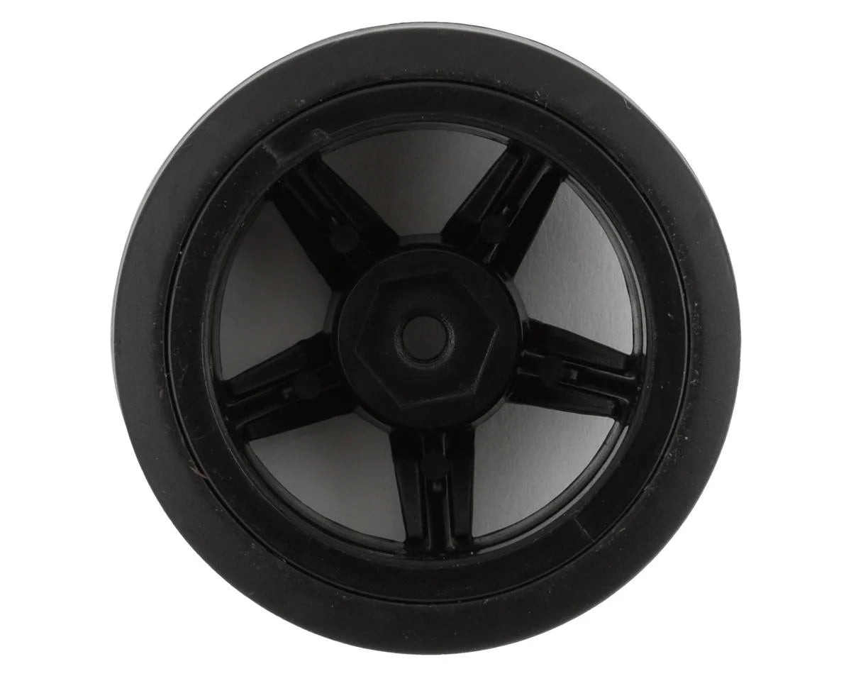 1/16 Pre-Mounted Drift Tires (Black) (4) (w/9mm Hex)