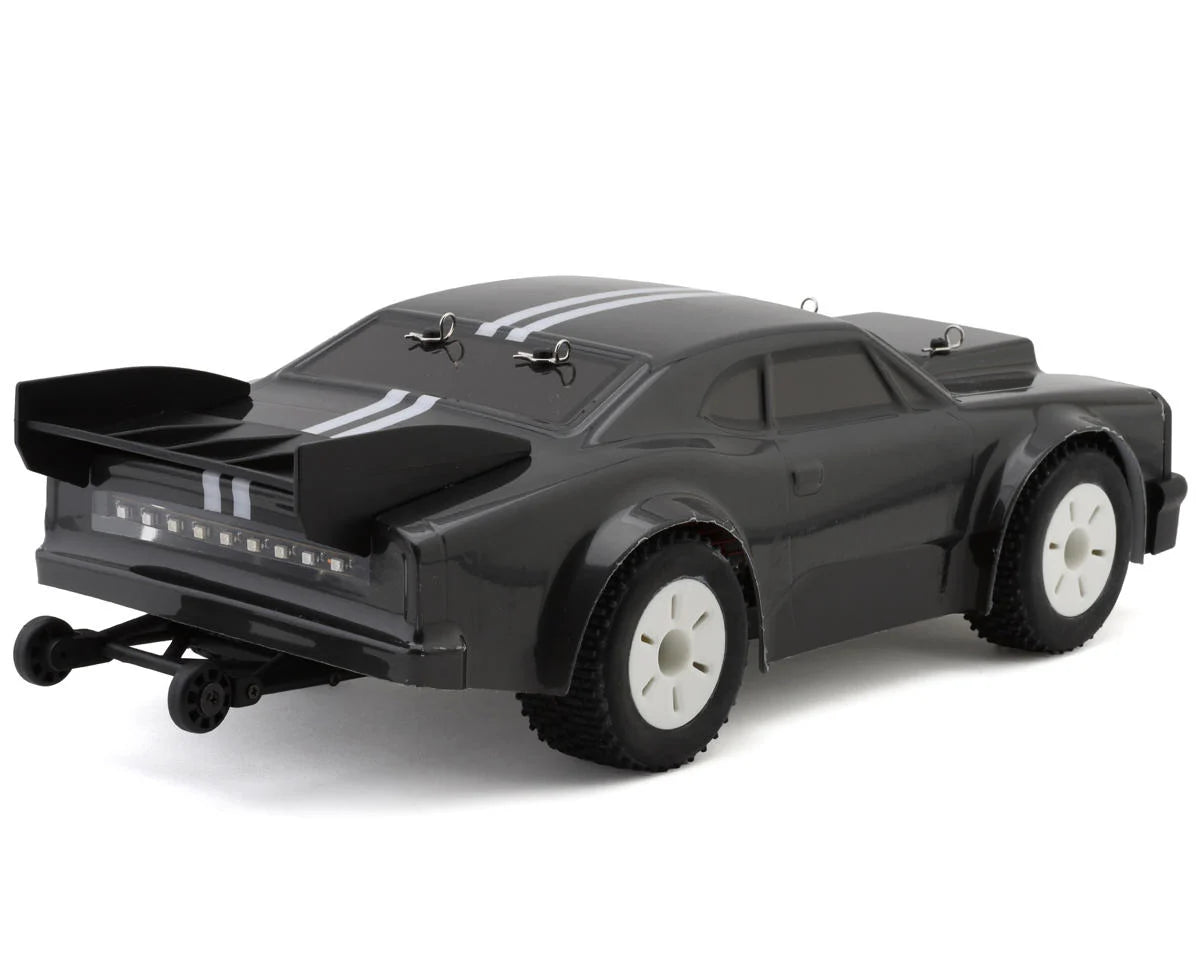 1/16 RTR Electric High Speed AWD Drag Racing Car (Brushed) (Black) w/2.4GHz Radio, Battery & Charger