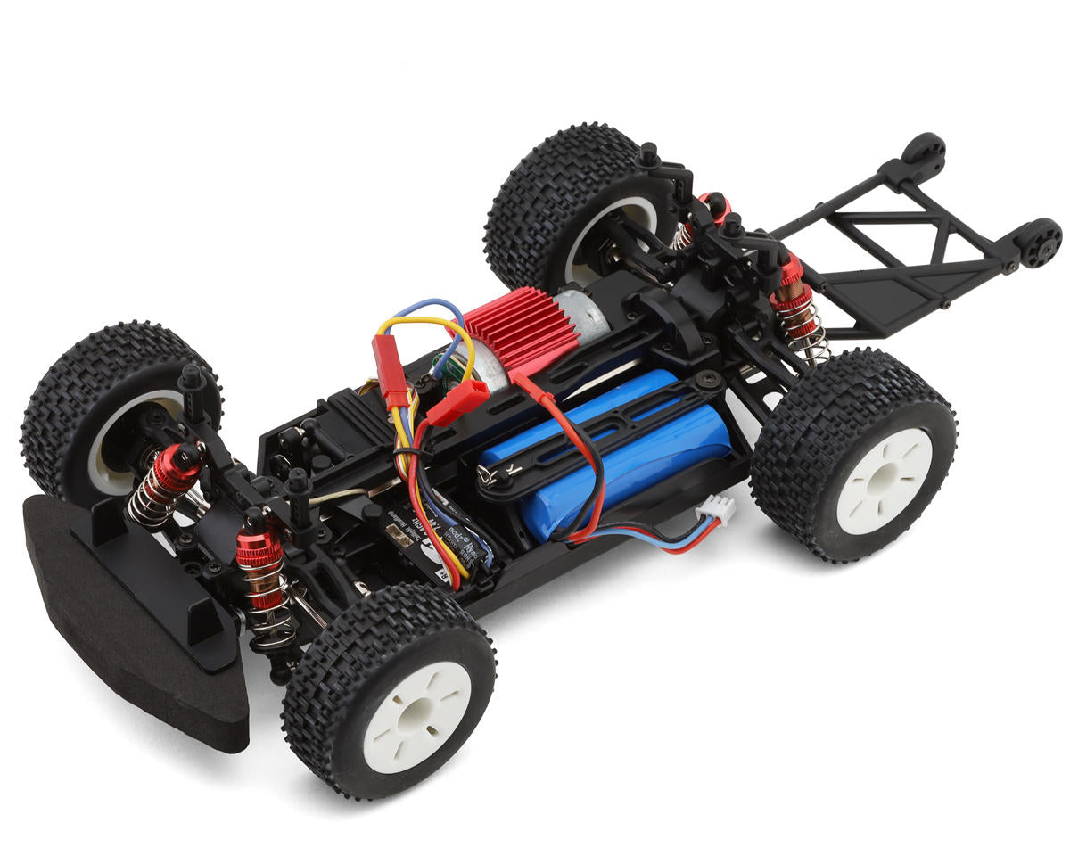 1/16 RTR Electric High Speed AWD Drag Racing Car (Brushed) (Black) w/2.4GHz Radio, Battery & Charger