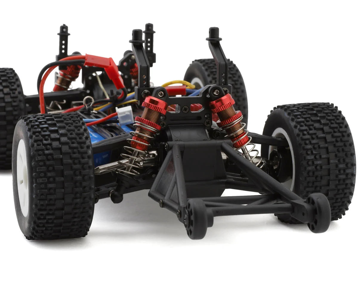 1/16 RTR Electric High Speed AWD Drag Racing Car (Brushed) (Black) w/2.4GHz Radio, Battery & Charger