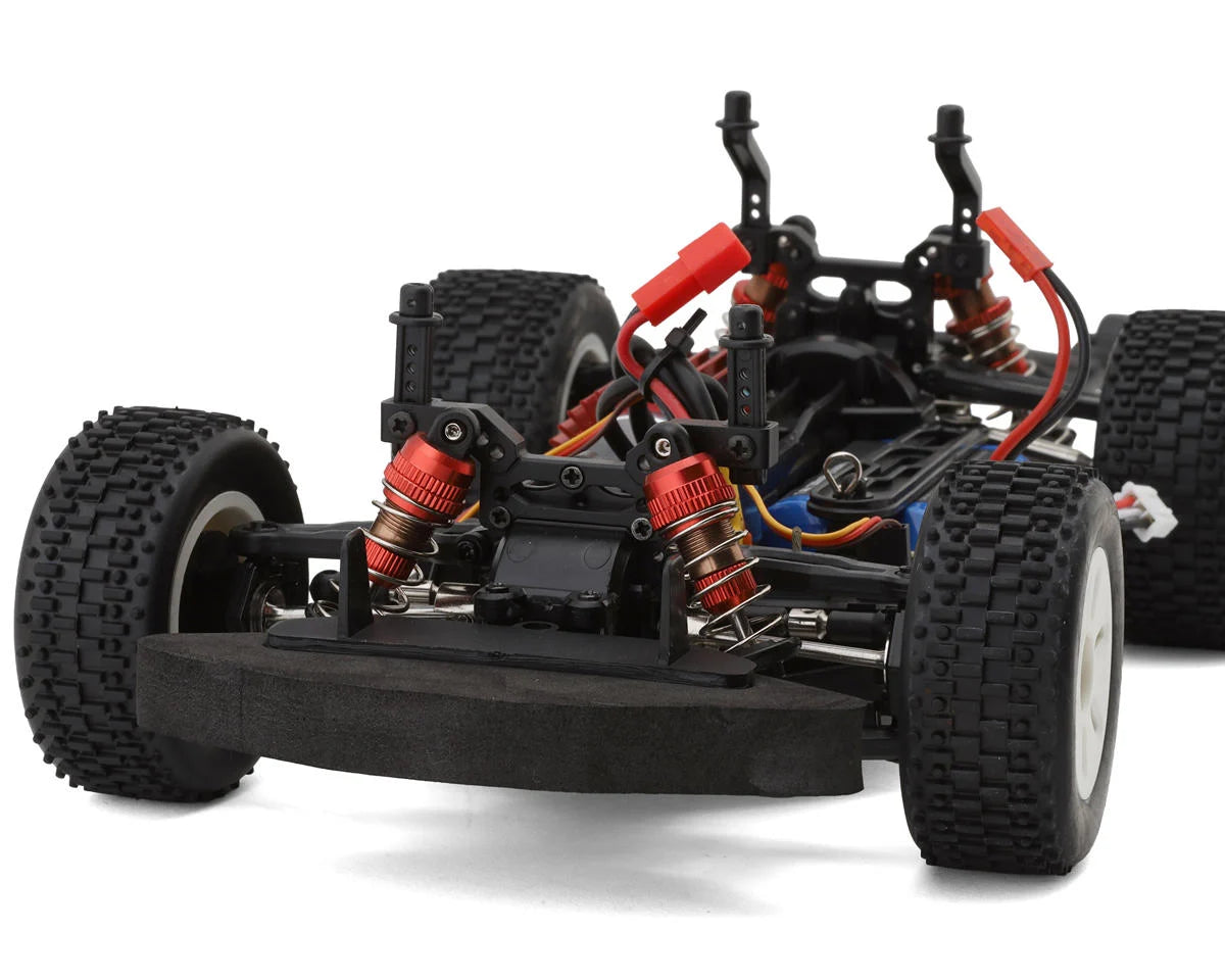 1/16 RTR Electric High Speed AWD Drag Racing Car (Brushless) (Black) w/2.4GHz Radio, Battery & Charger