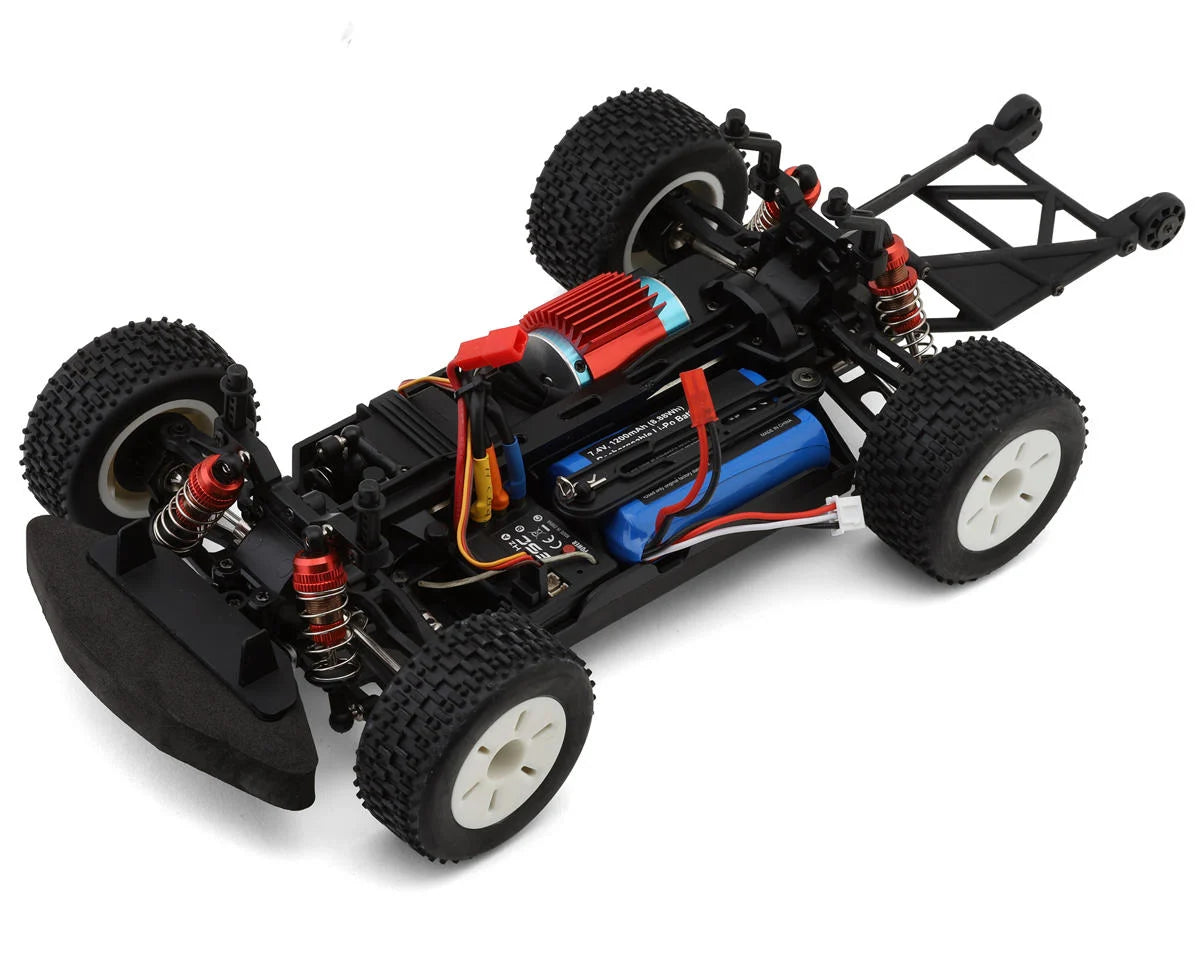 1/16 RTR Electric High Speed AWD Drag Racing Car (Brushless) (Orange) w/2.4GHz Radio, Battery & Charger