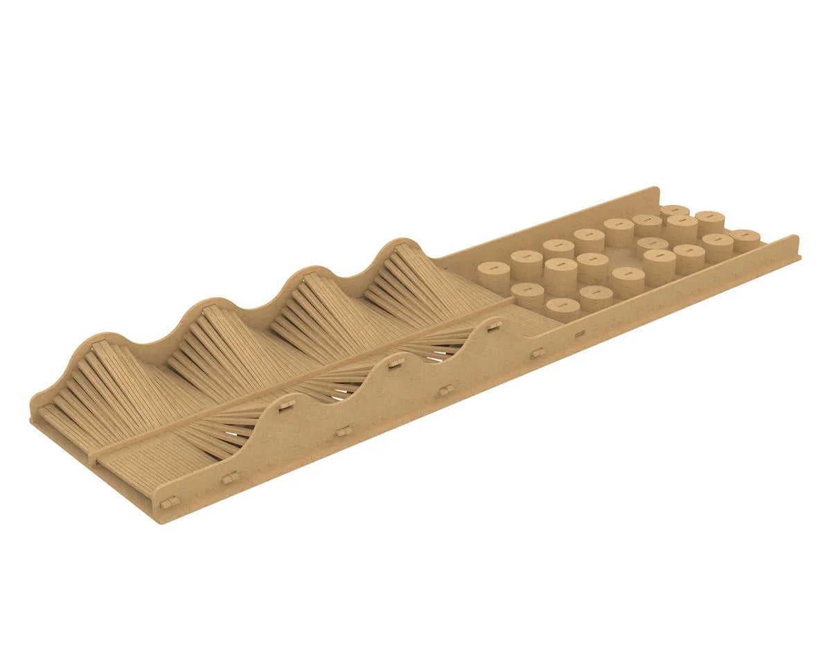 1/24 & 1/18 Wooden Micro Crawler Course Set (Prop D/Wave Trail)