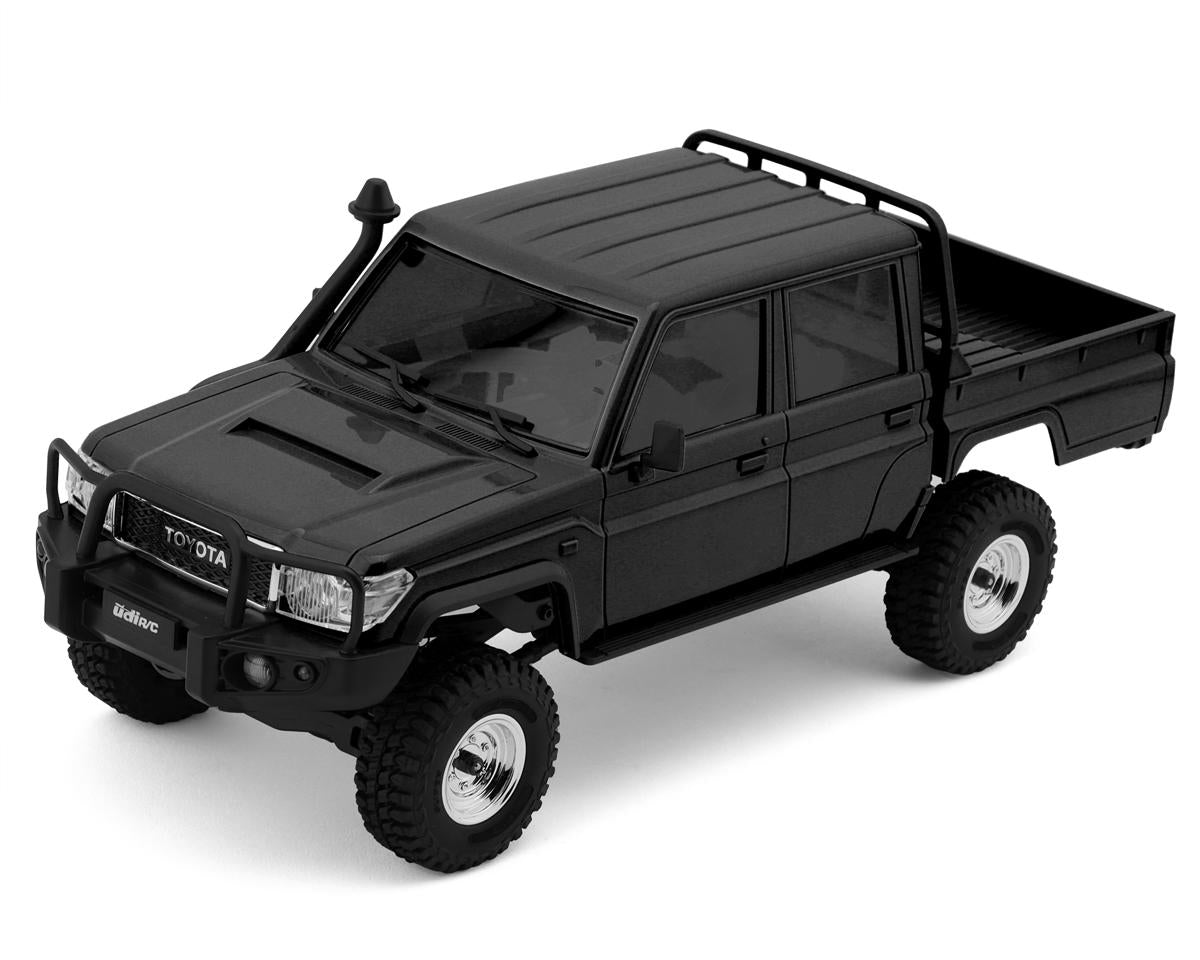 UCX18 Pro Toyota Land Cruiser 1/18 RTR 4WD Brushless Rock Crawler (Black) w/2.4GHz Radio, Battery & Charger